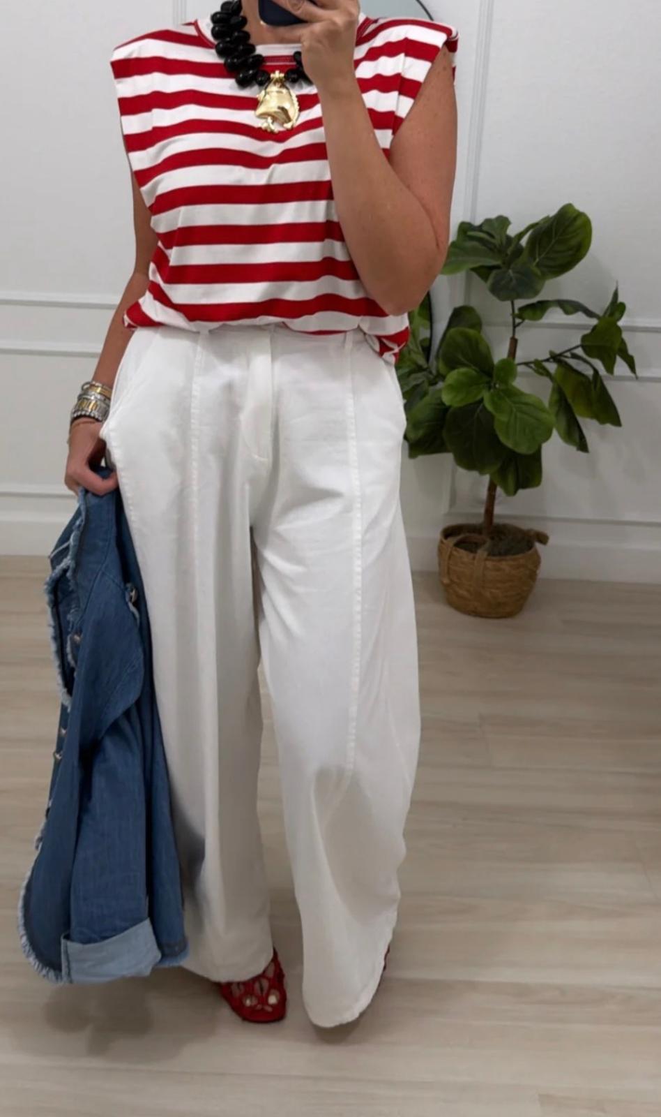 French girl style blouse
