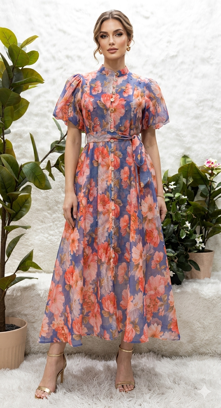 FLOREAL DRESS