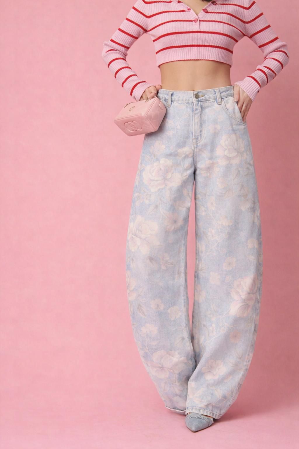 DELLY BABY BLUE DENIM PANTS