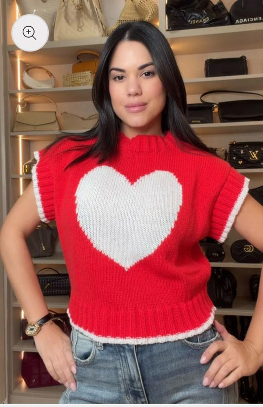 HEART SWEATER