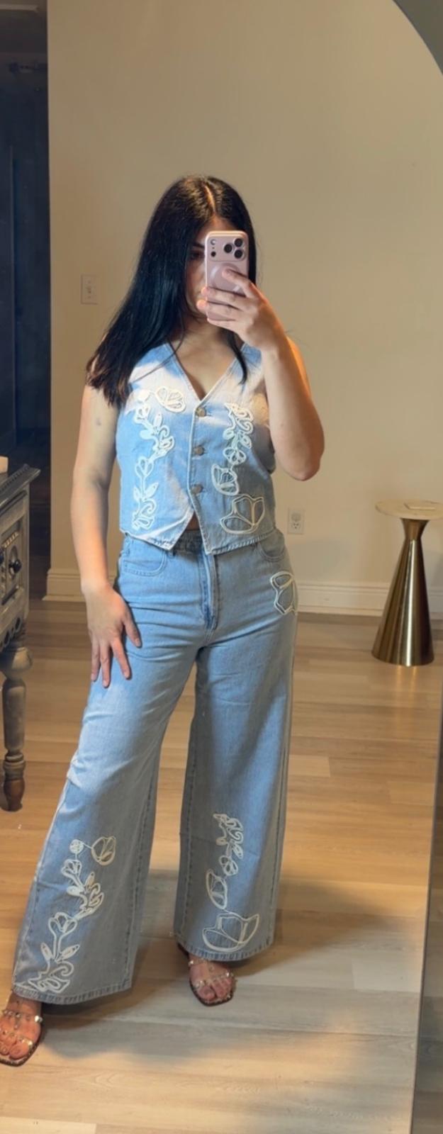 LINDA DENIM SET