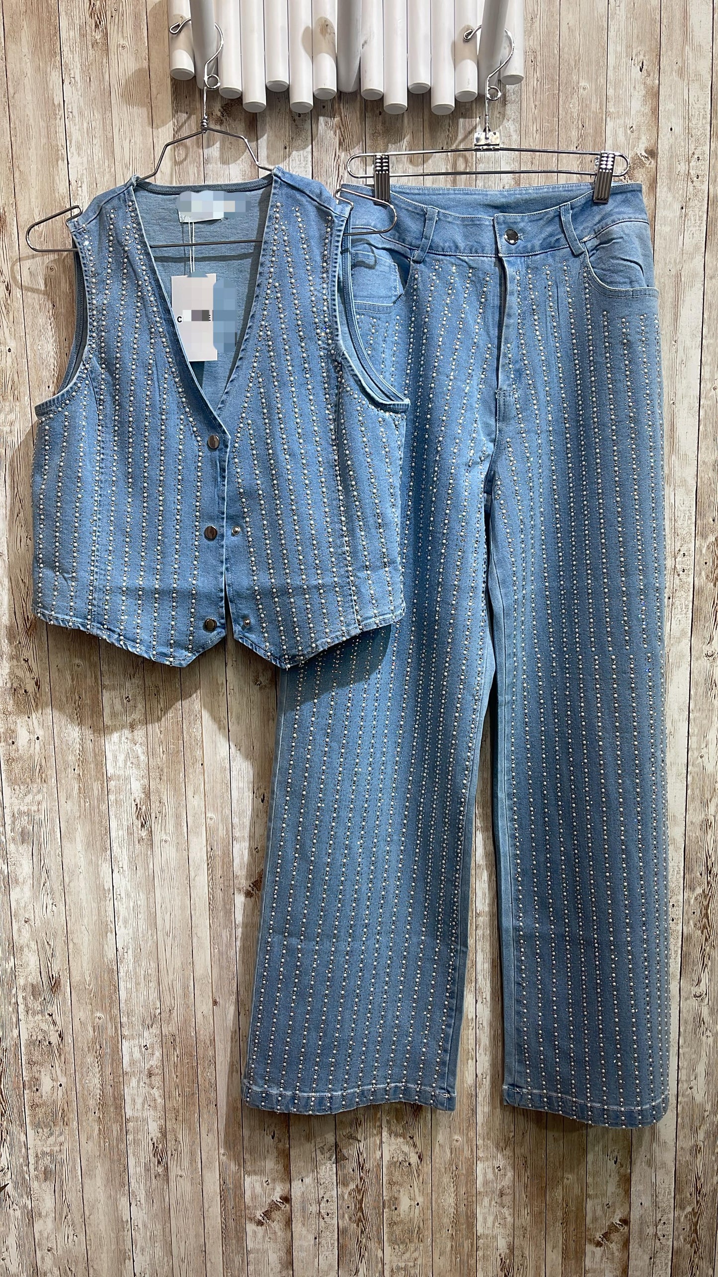 LINNA DENIM SET