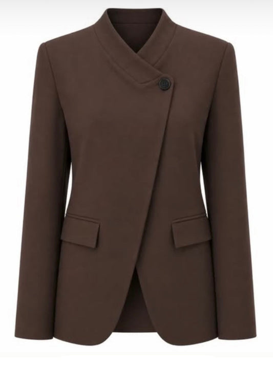 double-breasted blazer
