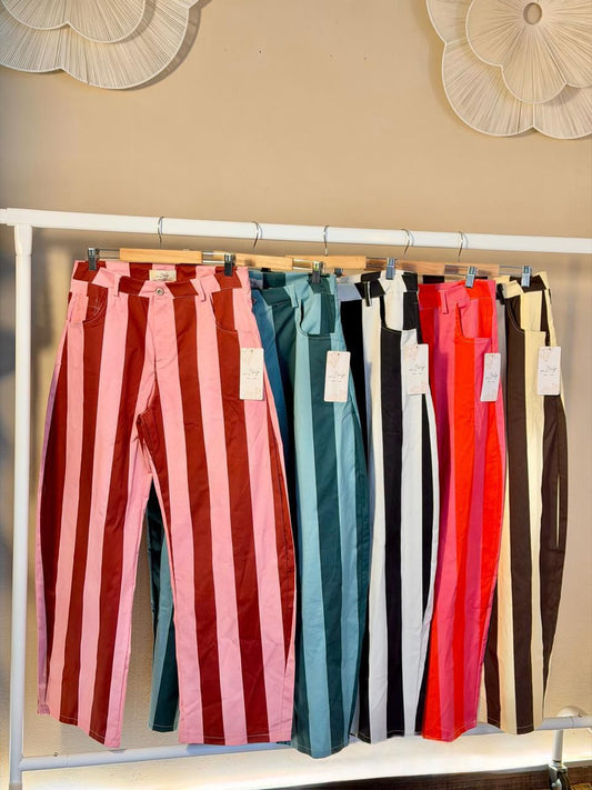 LINE BARRELA PANTS