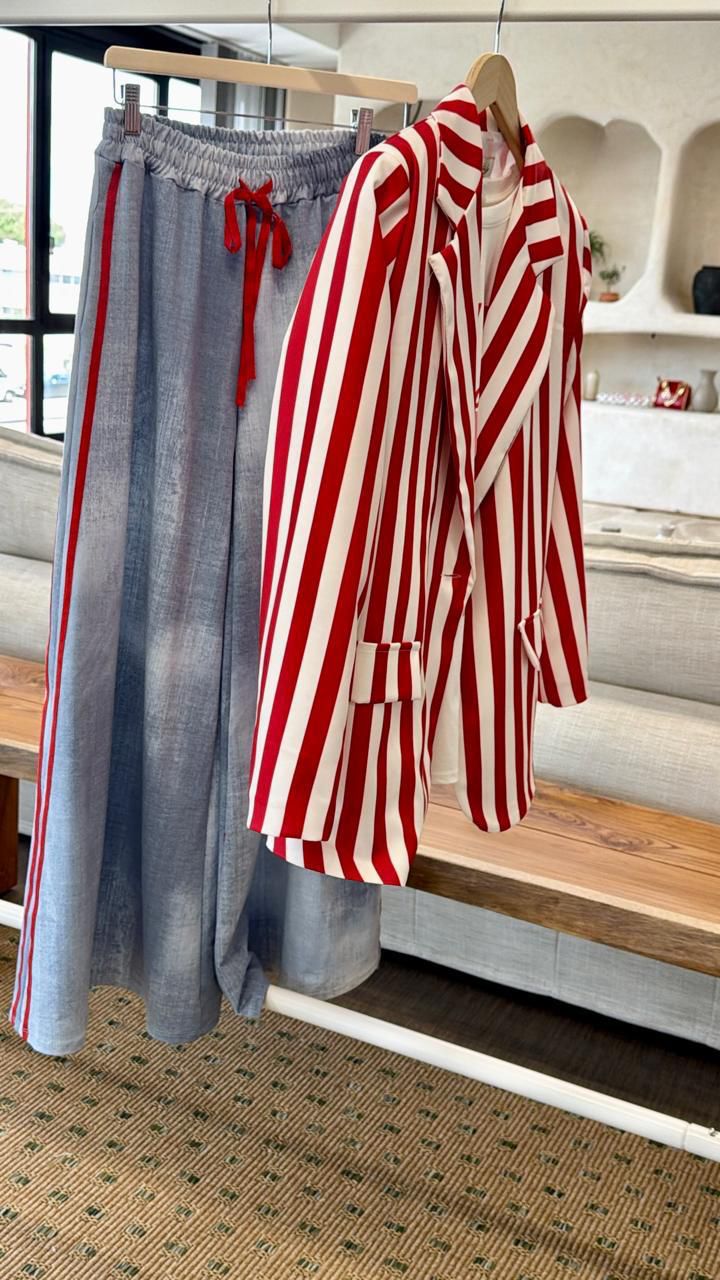 RED LINES BLAZER