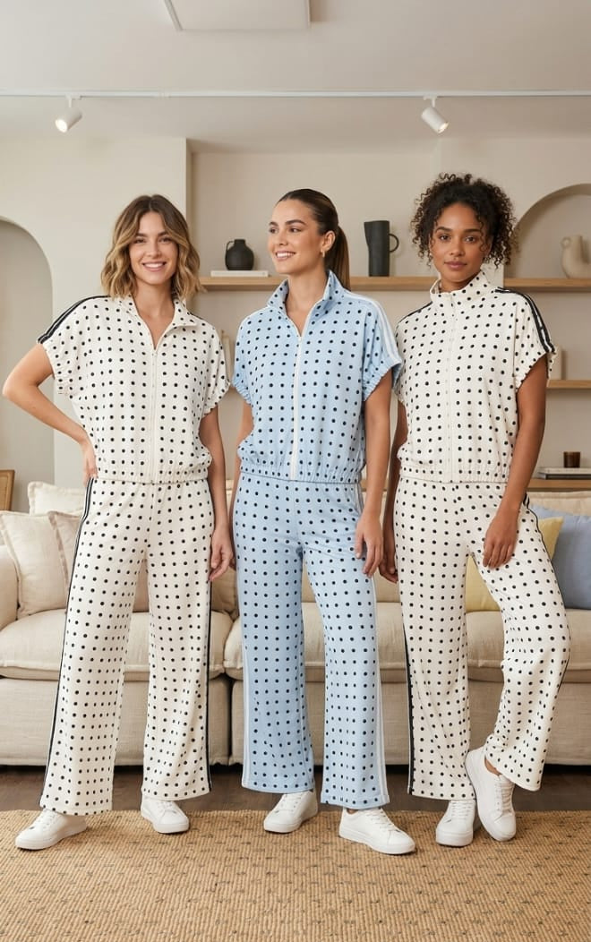 POLKA DOTS COMFY SET